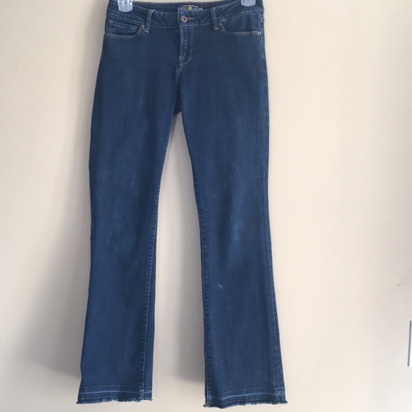 Lucky Lolita Jeans Rough Hem Boot Cut 4 / 27 - Picture 6 of 14